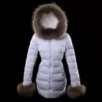 moncler doudoune femmes epaissir italien population mongole pas cher mode blanc